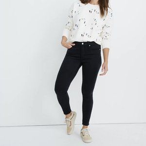 Madewell 9” High Rise Black Skinny Jeans Size 26